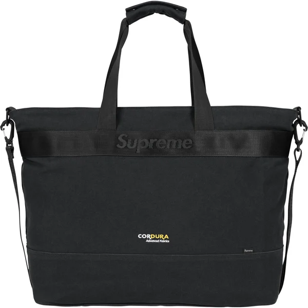 Supreme Tote Bag - Black (front)