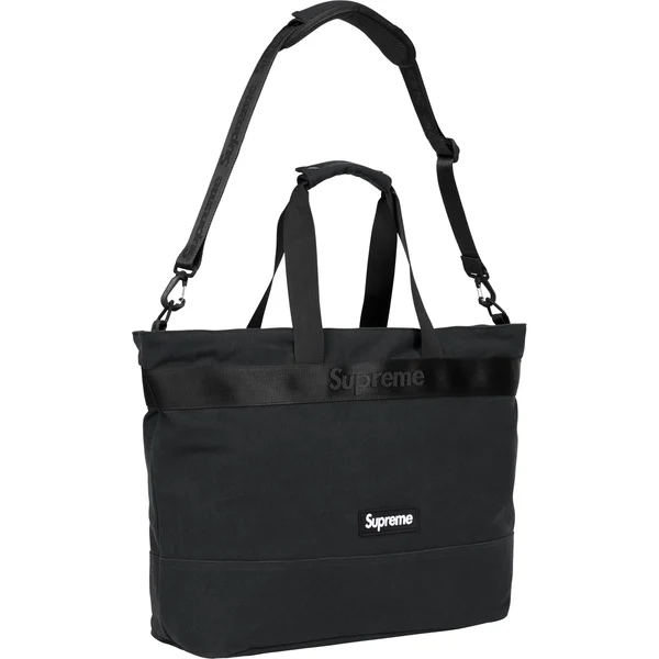 Supreme Tote Bag - Black (front)