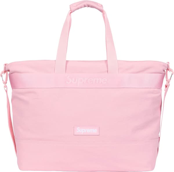 Supreme Tote Bag - Light Pink (front)