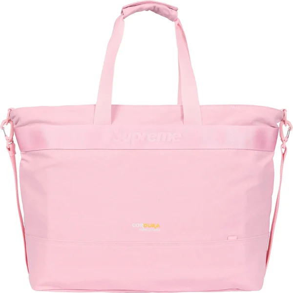 Supreme Tote Bag - Light Pink (front)