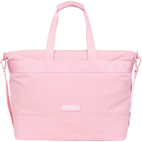 Supreme Tote Bag - Light Pink (front)