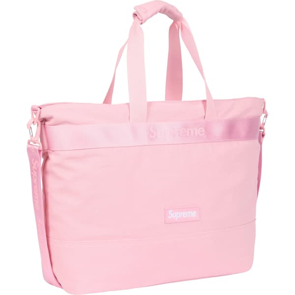 Supreme Tote Bag - Light Pink (front)