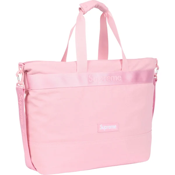 Supreme Tote Bag - Light Pink (front)