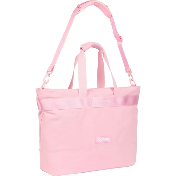 Supreme Tote Bag - Light Pink (front)