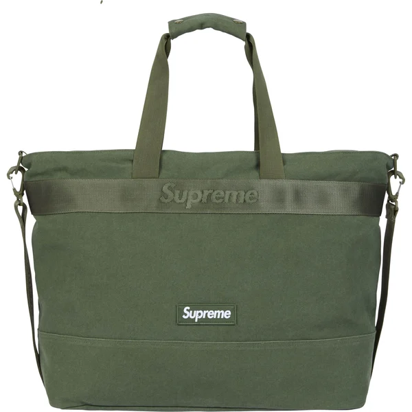 Supreme Tote Bag - Olive (front)