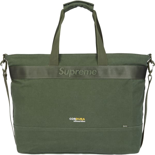 Supreme Tote Bag - Olive (front)