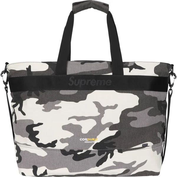 Supreme Tote Bag - Snow Camo (front)