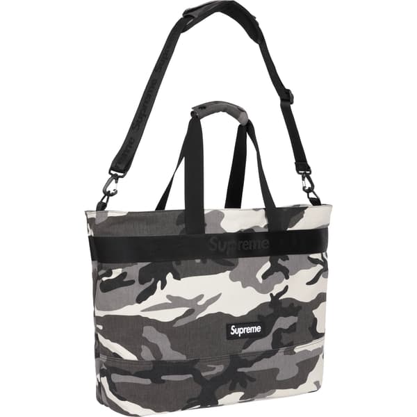 Supreme Tote Bag - Snow Camo (front)