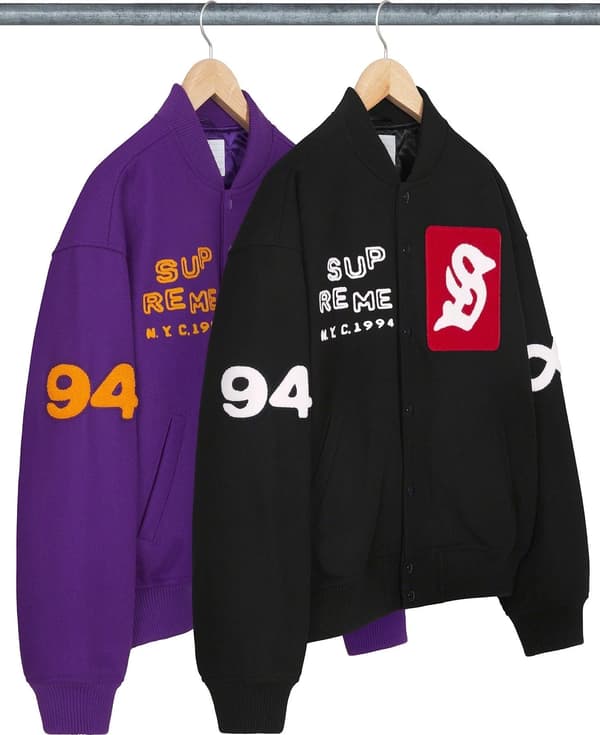 Supreme Tourist Varsity Jacket - Product Image