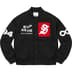 Supreme Tourist Varsity Jacket - Black (front)