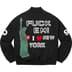 Supreme Tourist Varsity Jacket - Black (front)