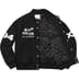 Supreme Tourist Varsity Jacket - Black (front)