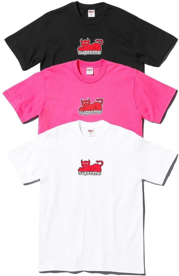 Supreme Toy Machine Devil Cat Tee - Product Image