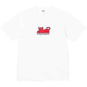 Supreme Toy Machine Devil Cat Tee White
