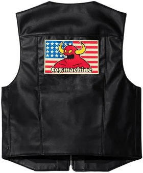 Supreme Toy Machine Faux Leather Vest