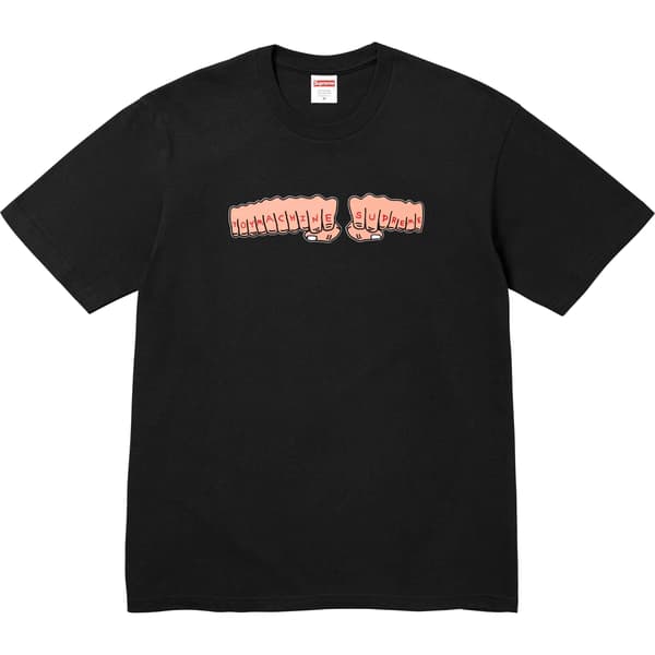 Supreme Toy Machine Fist Tee - Black (front)