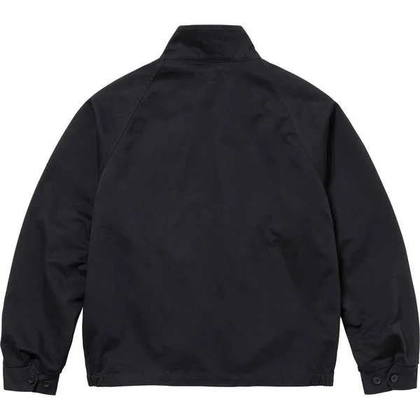Supreme Toy Machine Harrington Jacket - Black (front)
