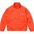 Supreme Toy Machine Harrington Jacket - Bright Orange (front)