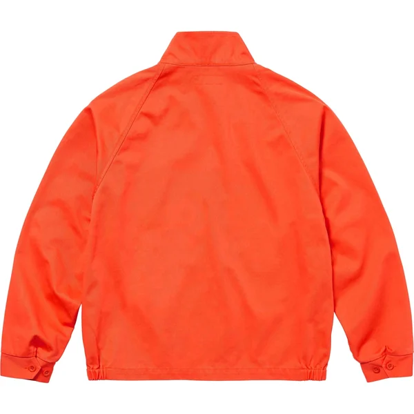 Supreme Toy Machine Harrington Jacket - Bright Orange (front)