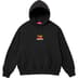Supreme Toy Machine Hooded Sweatshirt - Black (front)