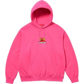 Supreme Toy Machine Hooded Sweatshirt Magenta
