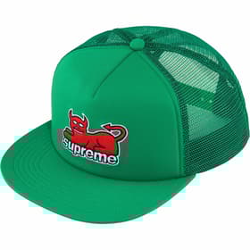 Supreme Toy Machine Mesh Back 5-Panel Green