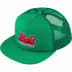 Supreme Toy Machine Mesh Back 5-Panel - Green (front)
