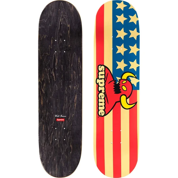 Supreme Toy Machine Skateboard - 8.25" x 32" (front)