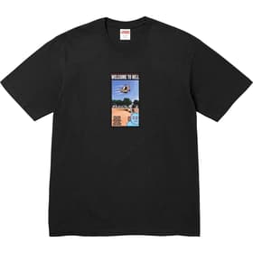 Supreme Toy Machine Welcome To Hell Tee Black