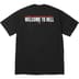 Supreme Toy Machine Welcome To Hell Tee - Black (front)