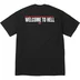 Supreme Toy Machine Welcome To Hell Tee - Black (front)
