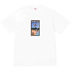 Supreme Toy Machine Welcome To Hell Tee White