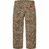 Supreme Toy Machine Work Pant - Leopard (front)