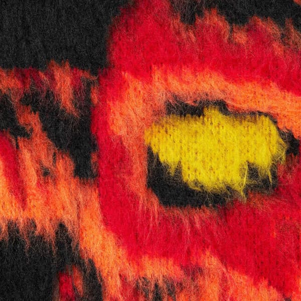 Supreme Toy Machine Zip Up Hooded Sweater - Black (front)