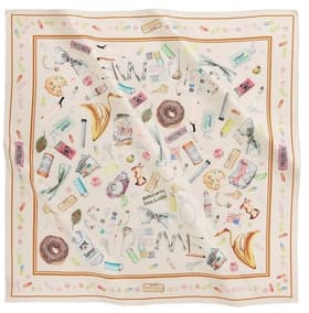 Supreme Trash Silk Scarf Multicolor