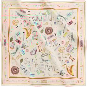 Supreme Trash Silk Scarf Multicolor