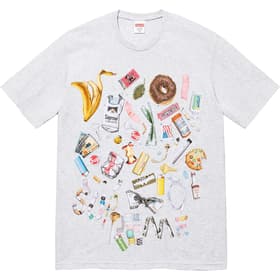 Supreme Trash Tee Ash Grey