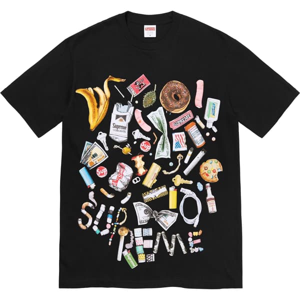 Supreme Trash Tee - Black (front)