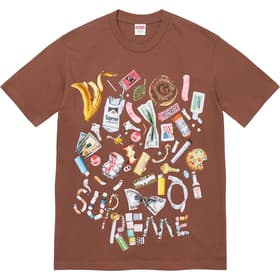 Supreme Trash Tee Brown