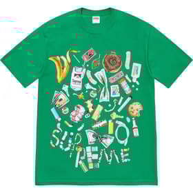Supreme Trash Tee Green