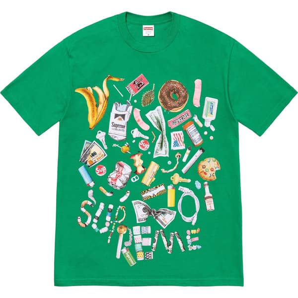 Supreme Trash Tee - Green (front)