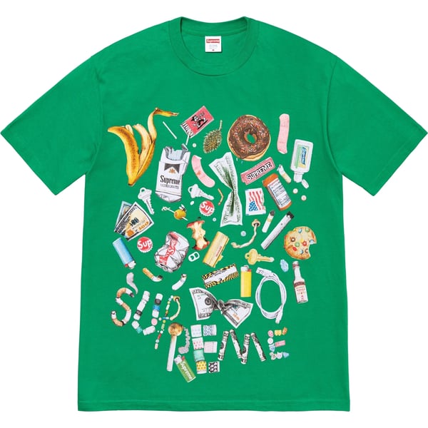 Supreme Trash Tee - Green (front)