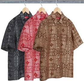 Supreme Tray Jacquard S/S Shirt