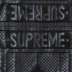 Supreme Tray Jacquard S/S Shirt - Black (front)
