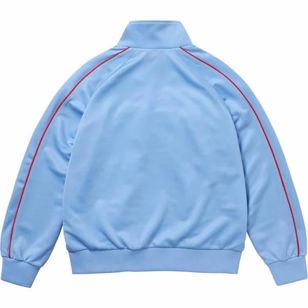 Supreme Tricot Track Jacket - Light Blue (front)