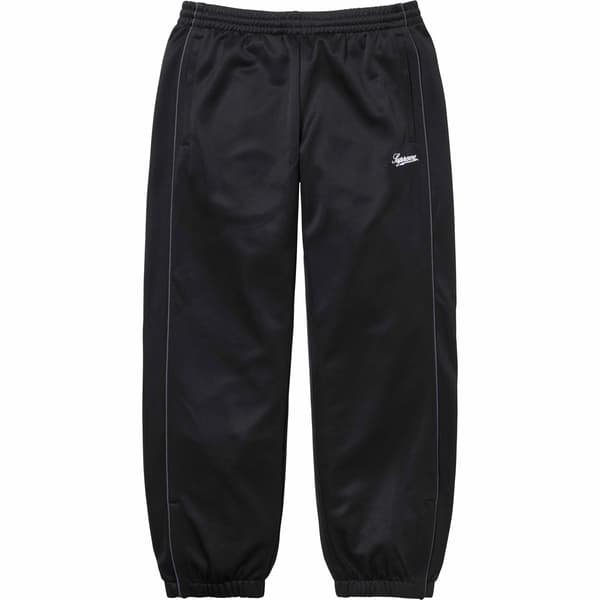 Supreme Tricot Track Pant - Black (front)