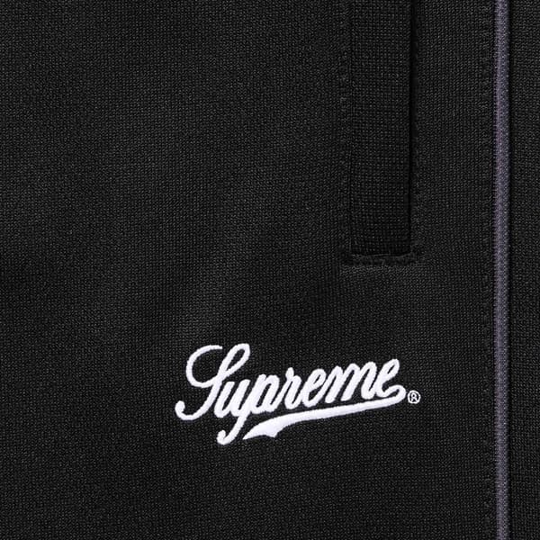 Supreme Tricot Track Pant - Black (front)