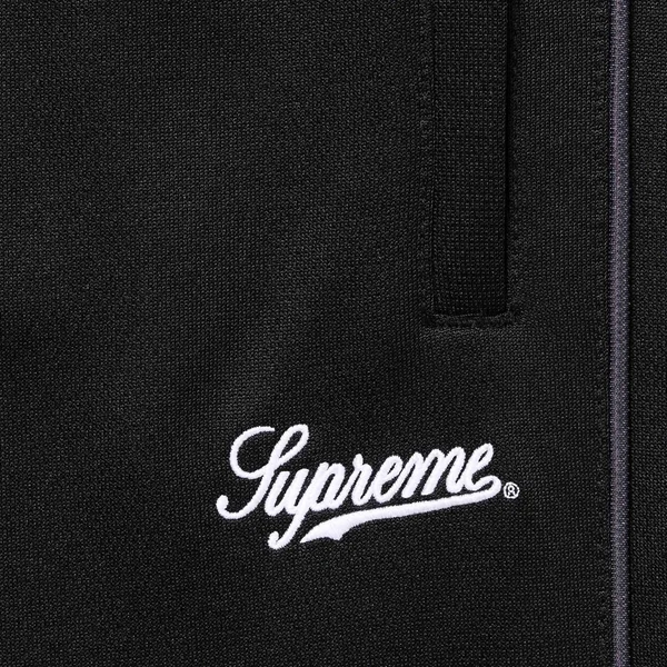 Supreme Tricot Track Pant - Black (front)