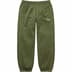 Supreme Tricot Track Pant - Olive (front)