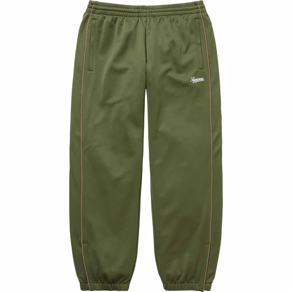 Supreme Tricot Track Pant - Olive (front)